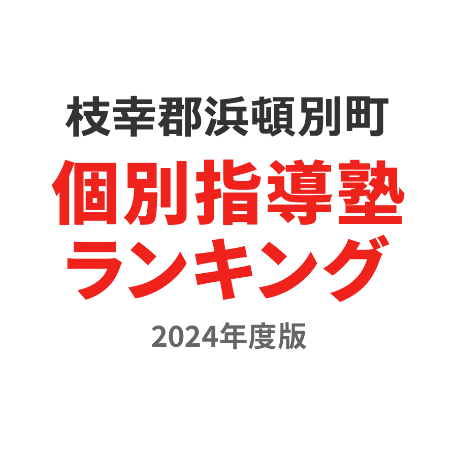 枝幸郡浜頓別町個別指導塾ランキング幼児部門2024年度版