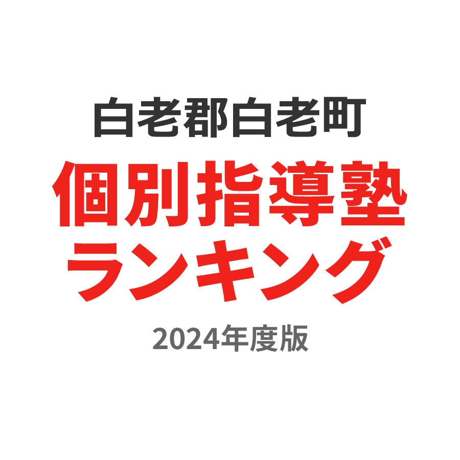 白老郡白老町個別指導塾ランキング小3部門2024年度版