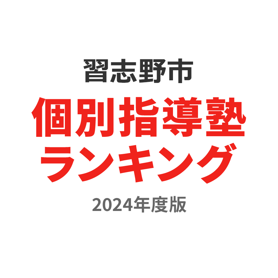 習志野市個別指導塾ランキング小学生部門2024年度版