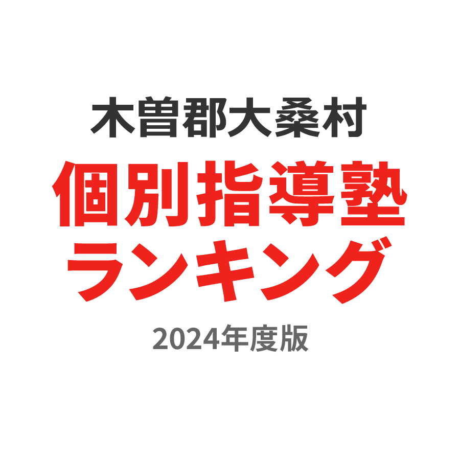 木曽郡大桑村個別指導塾ランキング高2部門2024年度版