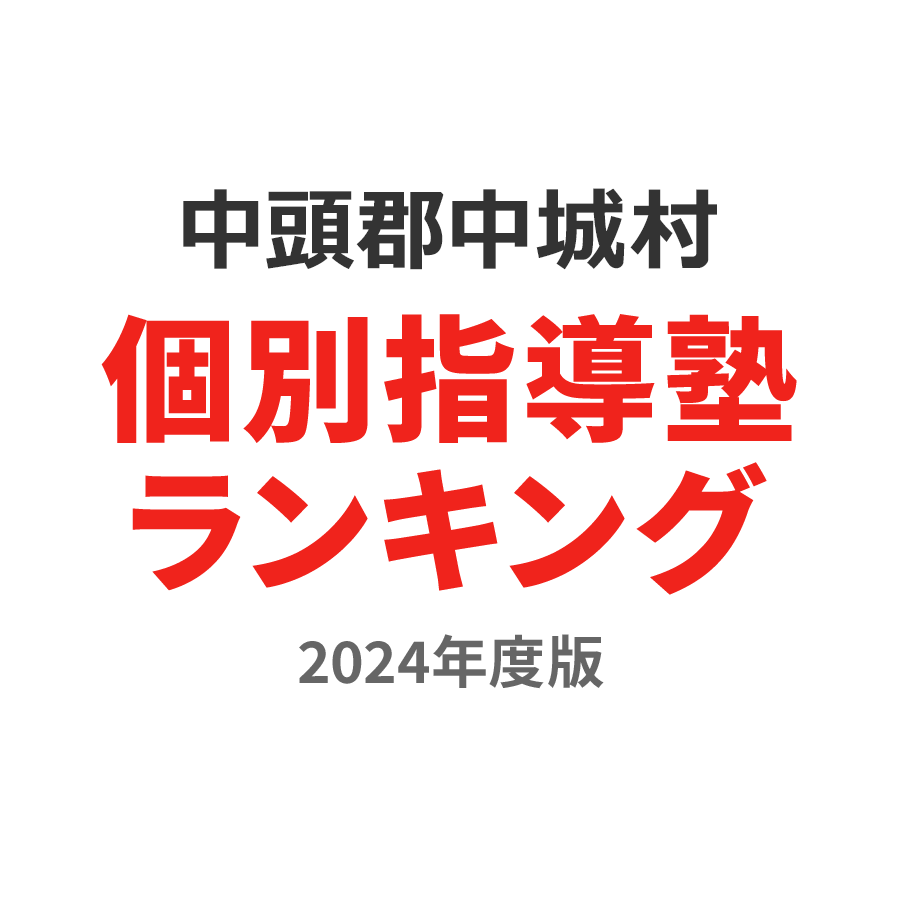 中頭郡中城村個別指導塾ランキング高2部門2024年度版