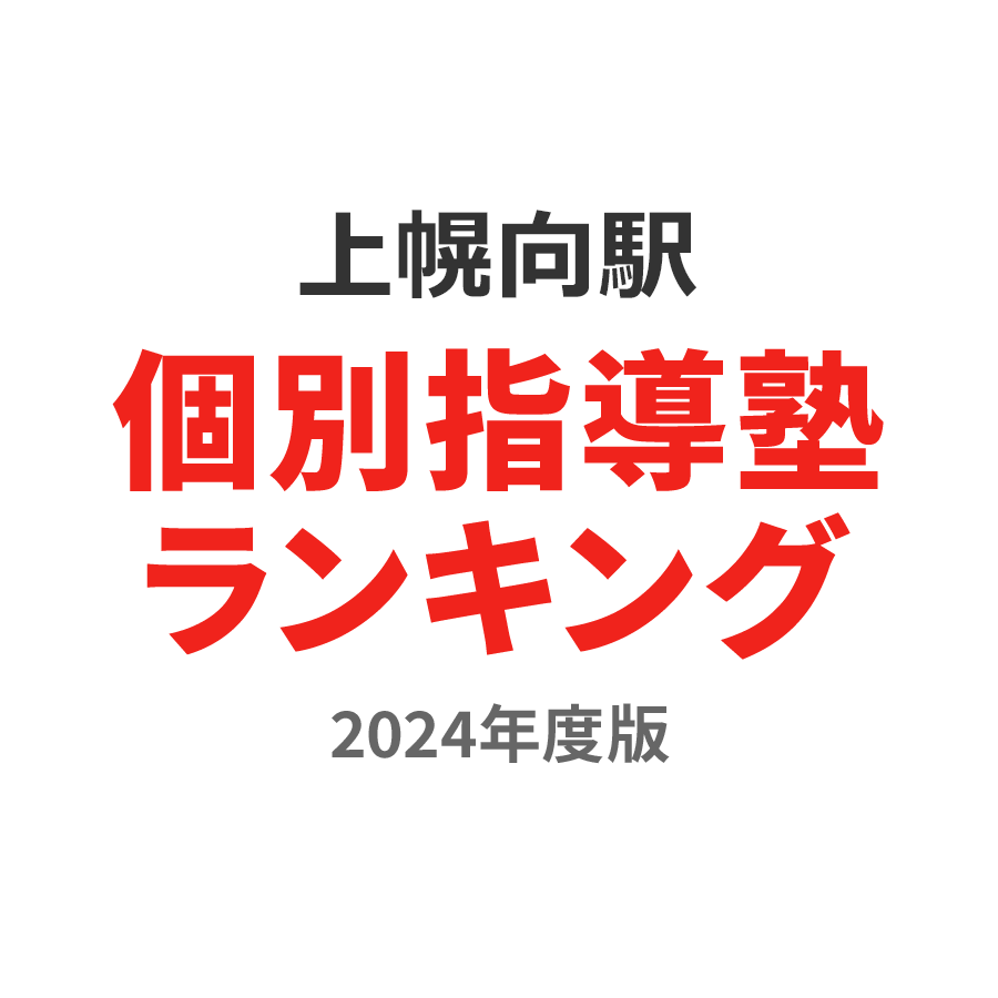 上幌向駅個別指導塾ランキング高2部門2024年度版