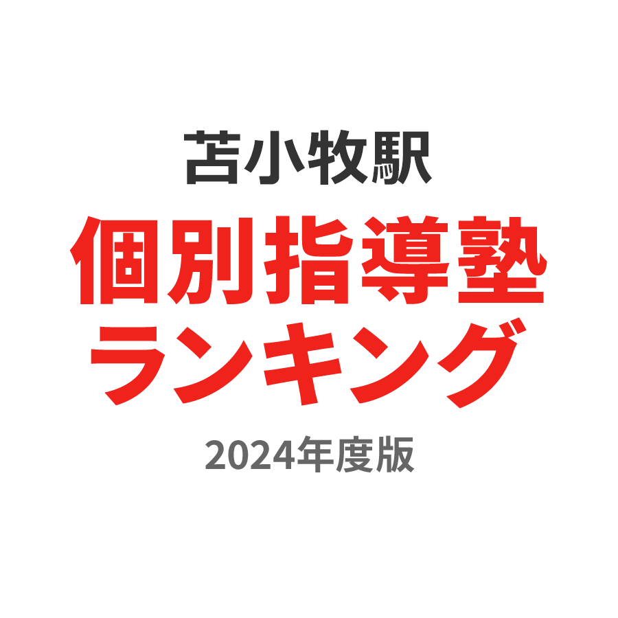 苫小牧駅個別指導塾ランキング幼児部門2024年度版