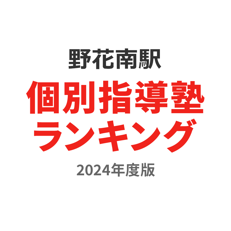 野花南駅個別指導塾ランキング小2部門2024年度版