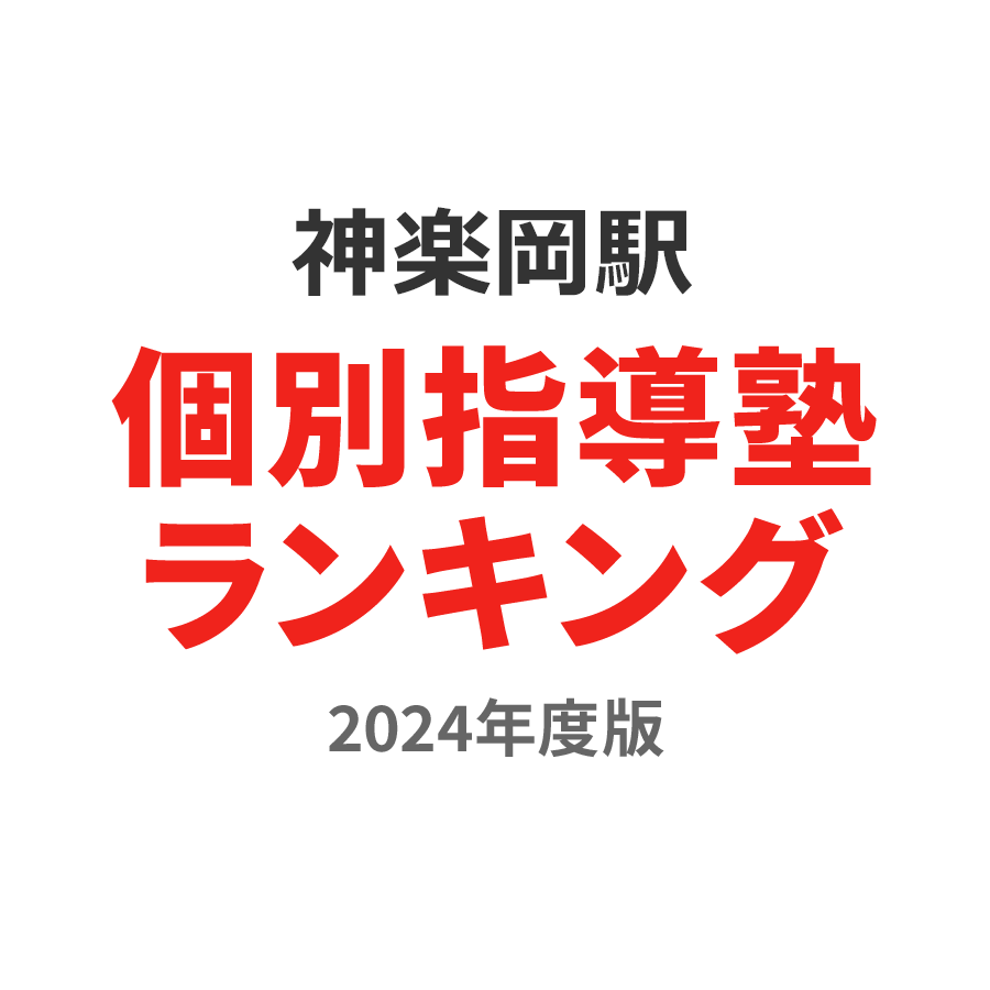 神楽岡駅個別指導塾ランキング中学生部門2024年度版