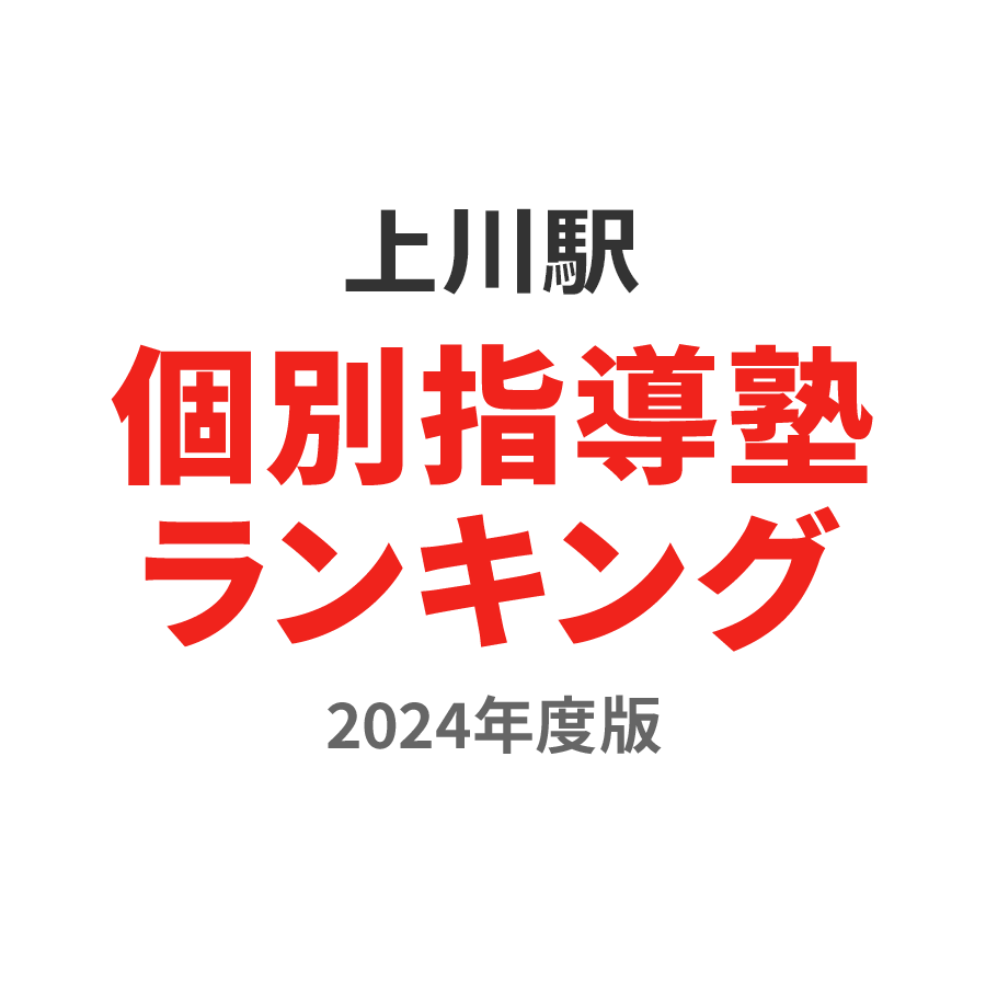 上川駅個別指導塾ランキング小学生部門2024年度版