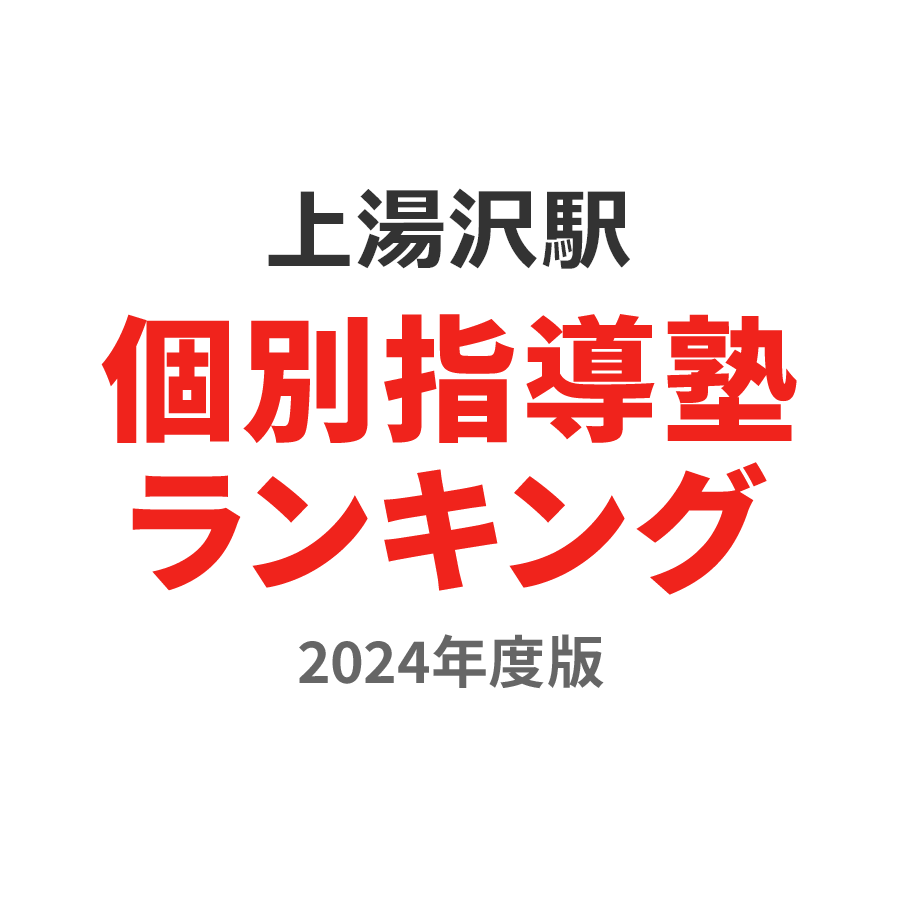 上湯沢駅個別指導塾ランキング高1部門2024年度版