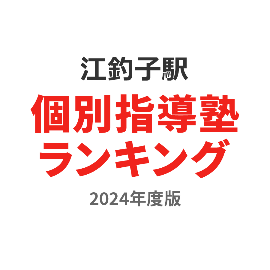 江釣子駅個別指導塾ランキング高3部門2024年度版