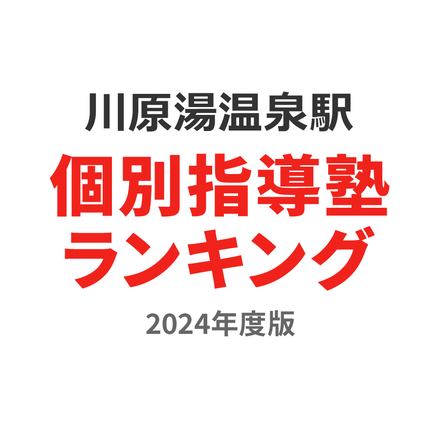 川原湯温泉駅個別指導塾ランキング小学生部門2024年度版