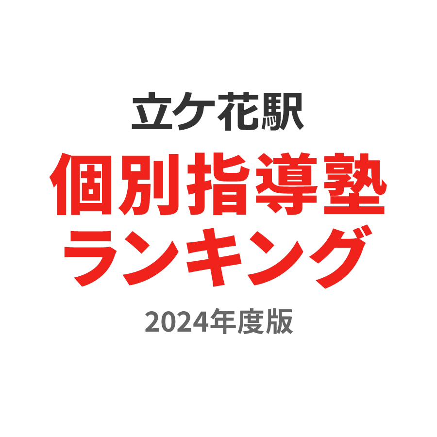 立ケ花駅個別指導塾ランキング高1部門2024年度版