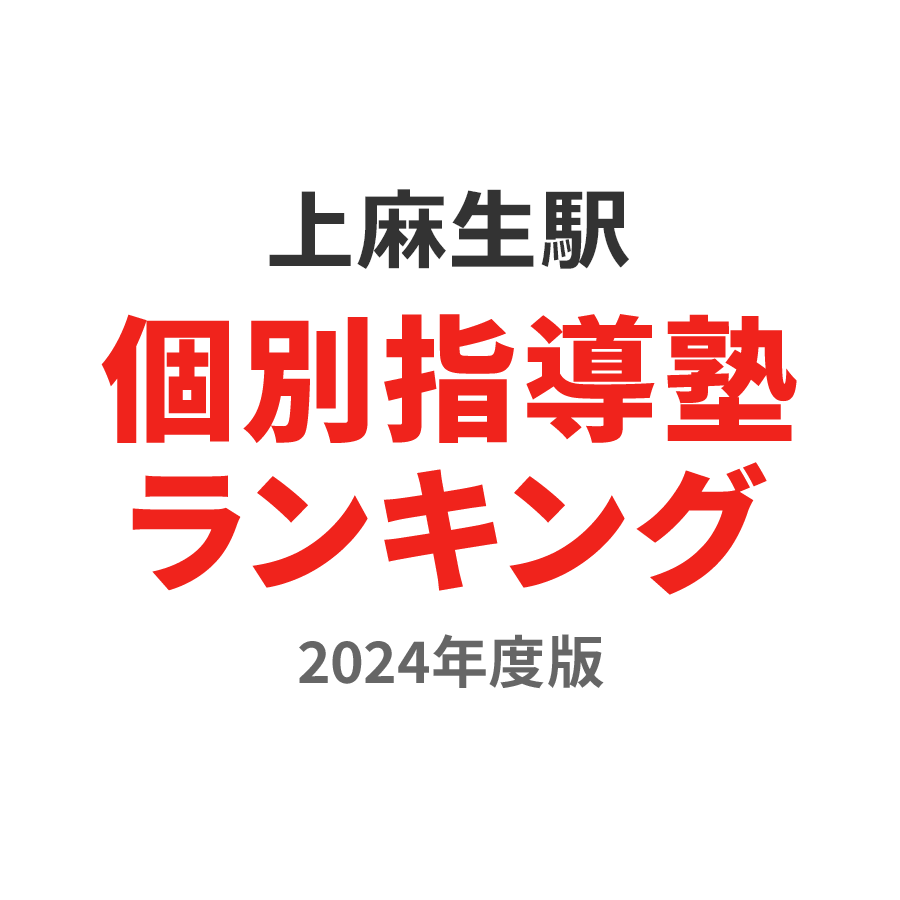 上麻生駅個別指導塾ランキング高3部門2024年度版