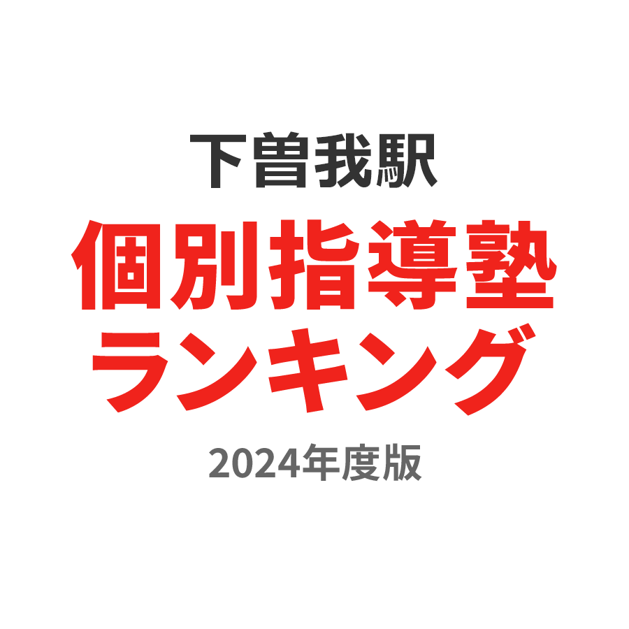 下曽我駅個別指導塾ランキング小2部門2024年度版