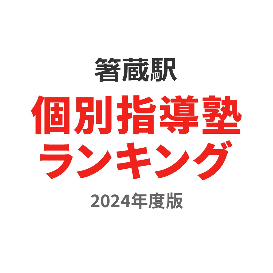 箸蔵駅個別指導塾ランキング高1部門2024年度版