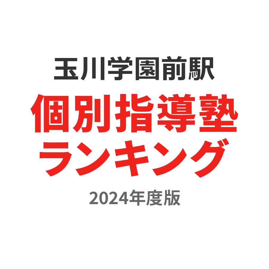 玉川学園前駅個別指導塾ランキング高校生部門2024年度版