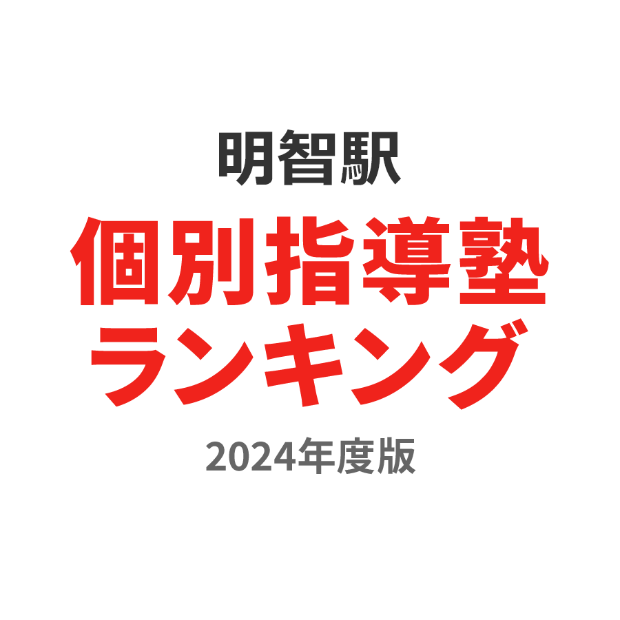 明智駅個別指導塾ランキング小学生部門2024年度版