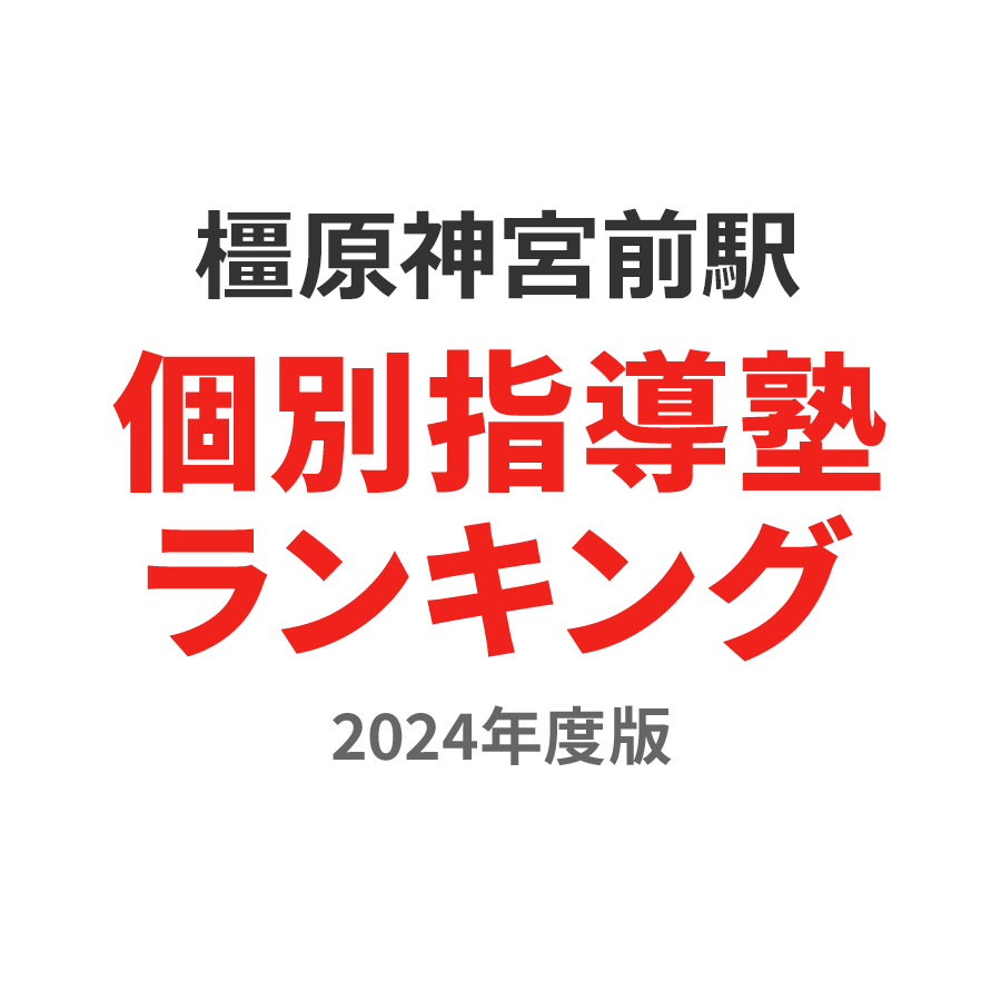 橿原神宮前駅個別指導塾ランキング中学生部門2024年度版