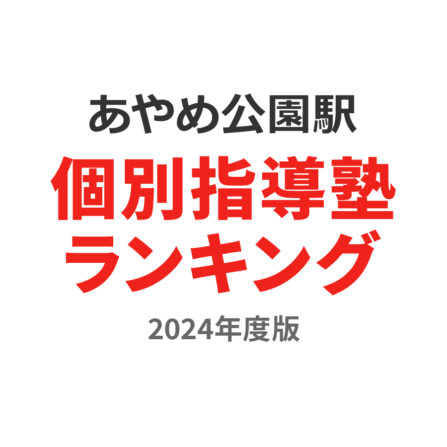 あやめ公園駅個別指導塾ランキング小3部門2024年度版