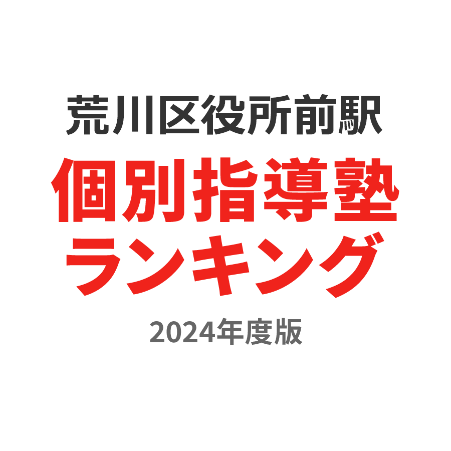 荒川区役所前駅個別指導塾ランキング中1部門2024年度版