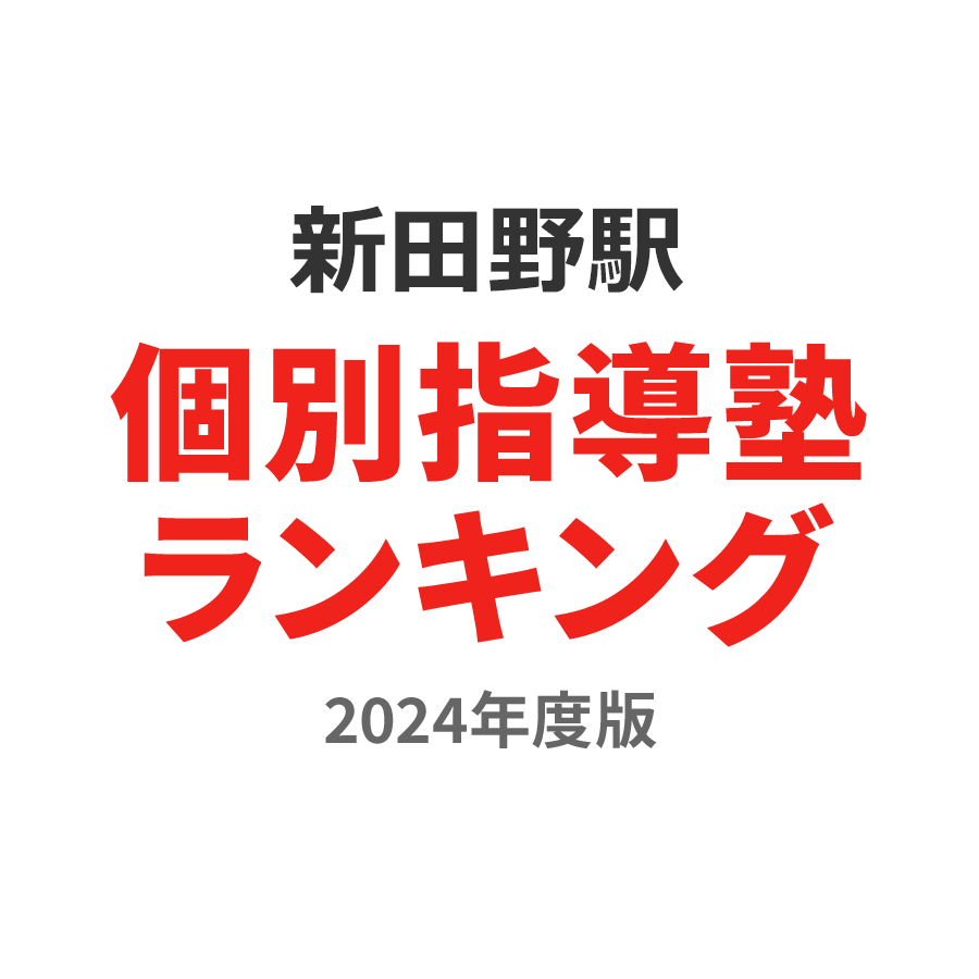 新田野駅個別指導塾ランキング高2部門2024年度版