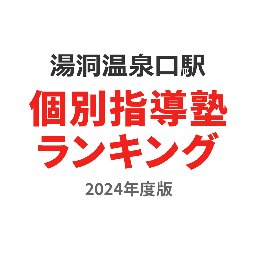 湯の洞温泉口駅個別指導塾ランキング2024年度版