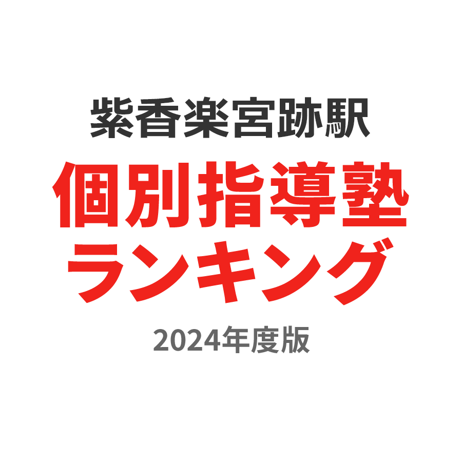 紫香楽宮跡駅個別指導塾ランキング中1部門2024年度版