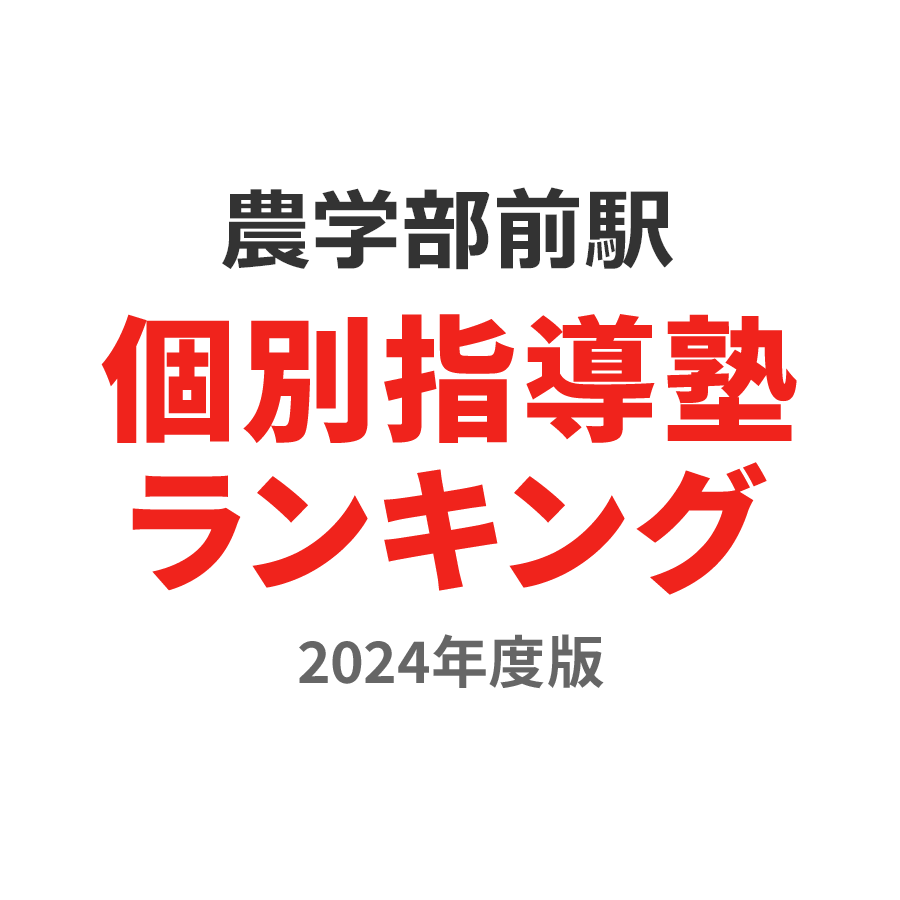 農学部前駅個別指導塾ランキング小3部門2024年度版