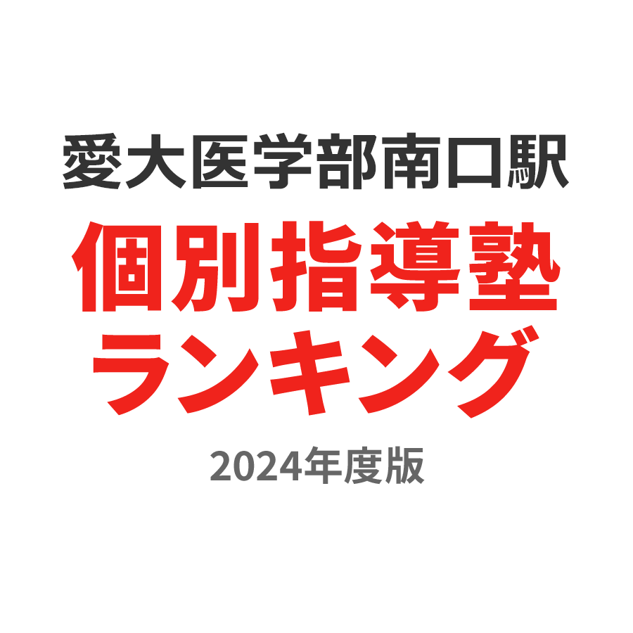 愛大医学部南口駅個別指導塾ランキング小5部門2024年度版