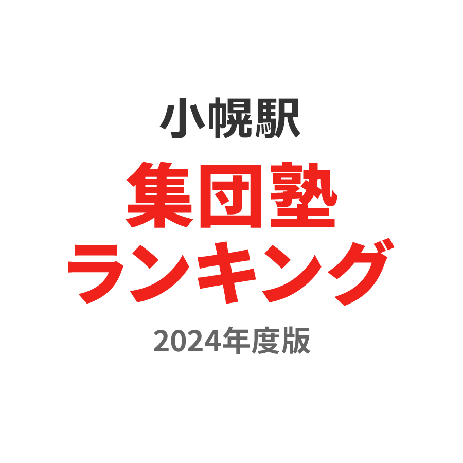 小幌駅集団塾ランキング2024年度版