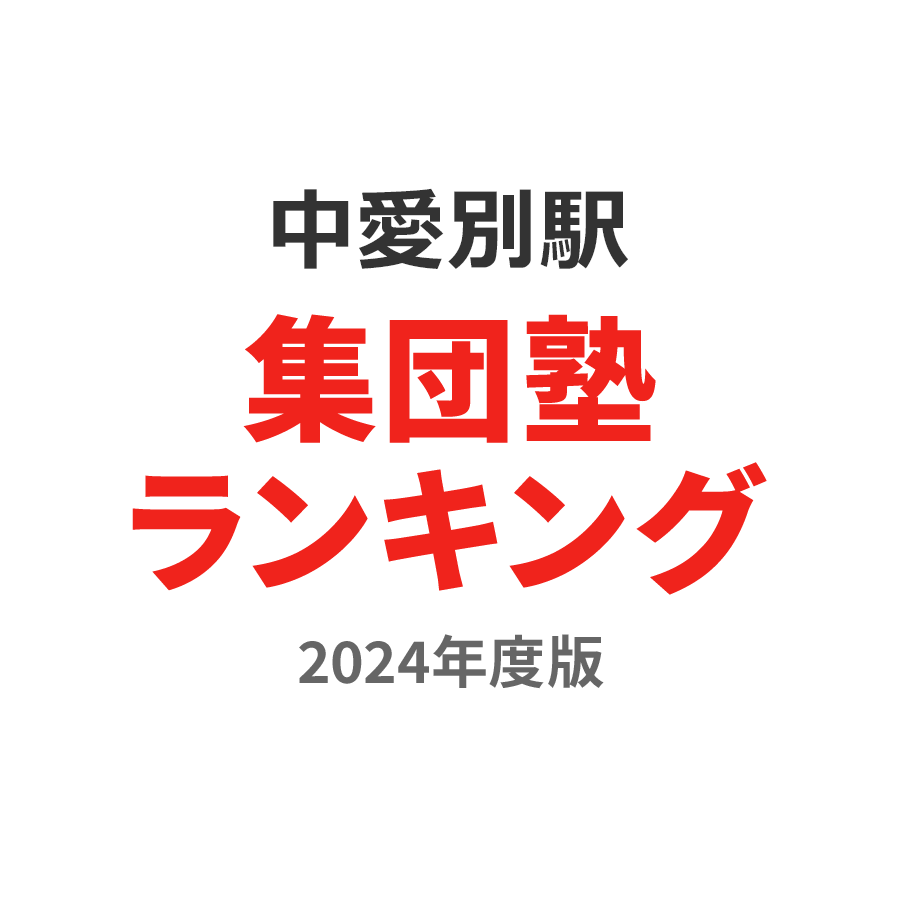 中愛別駅集団塾ランキング高3部門2024年度版