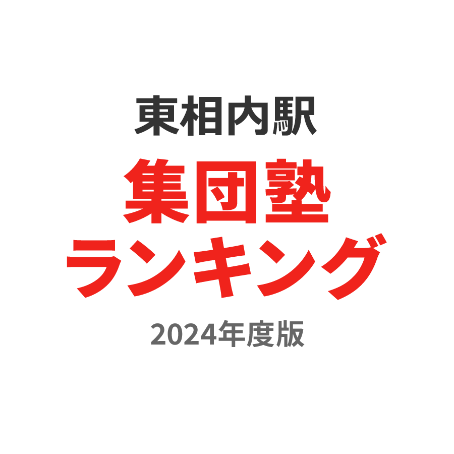 東相内駅集団塾ランキング高1部門2024年度版