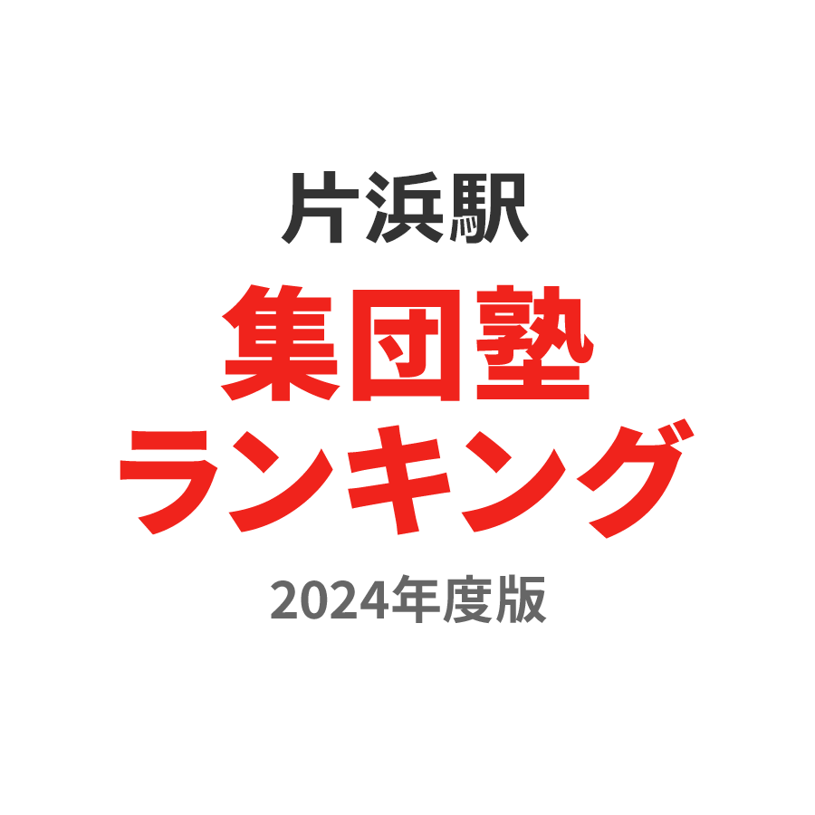 片浜駅集団塾ランキング高1部門2024年度版