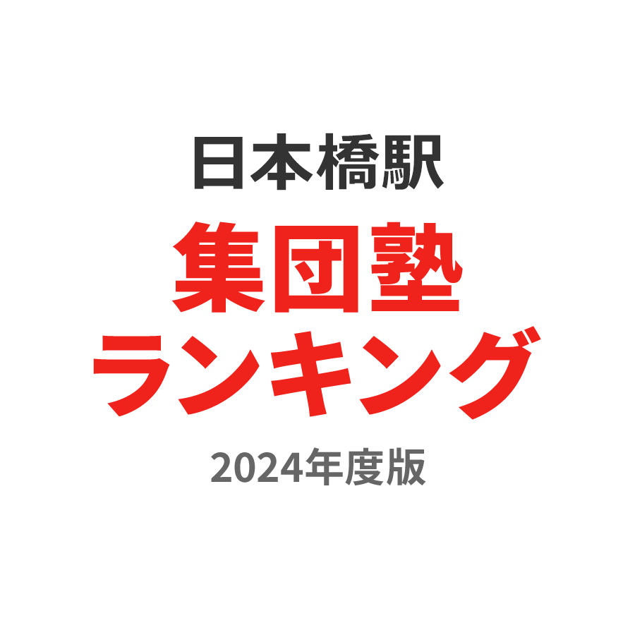 日本橋駅集団塾ランキング幼児部門2024年度版