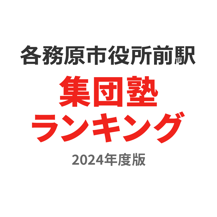 各務原市役所前駅集団塾ランキング中1部門2024年度版