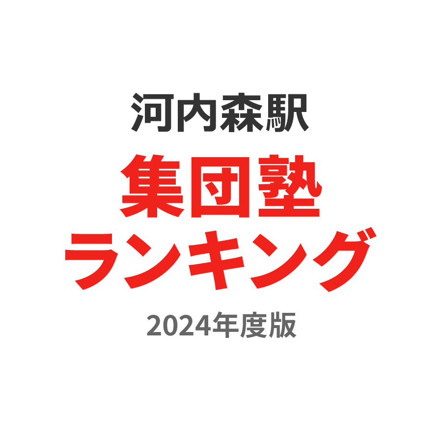 河内森駅集団塾ランキング高2部門2024年度版