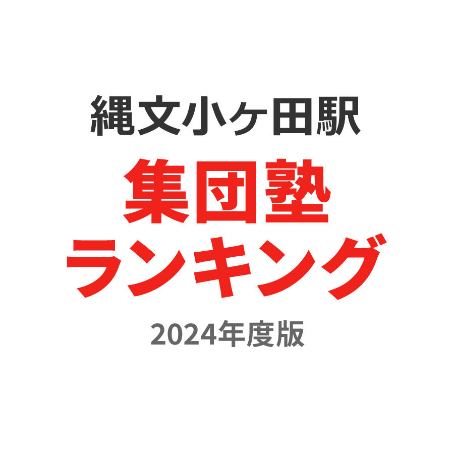 縄文小ヶ田駅集団塾ランキング幼児部門2024年度版