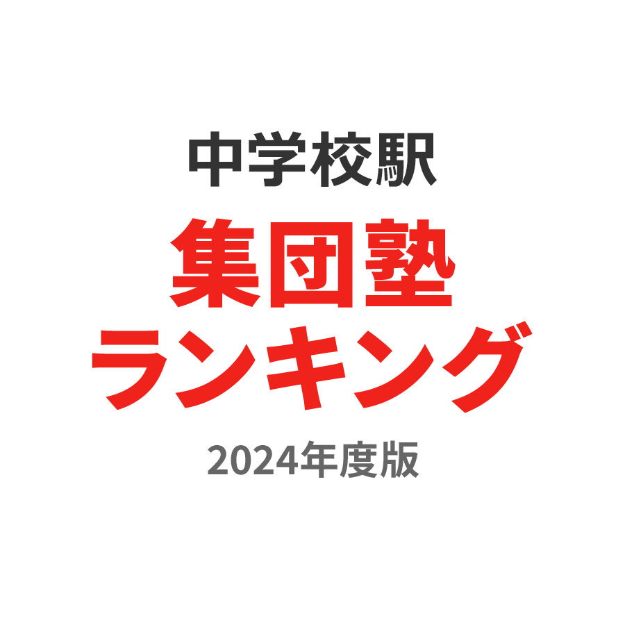 中学校駅集団塾ランキング小3部門2024年度版