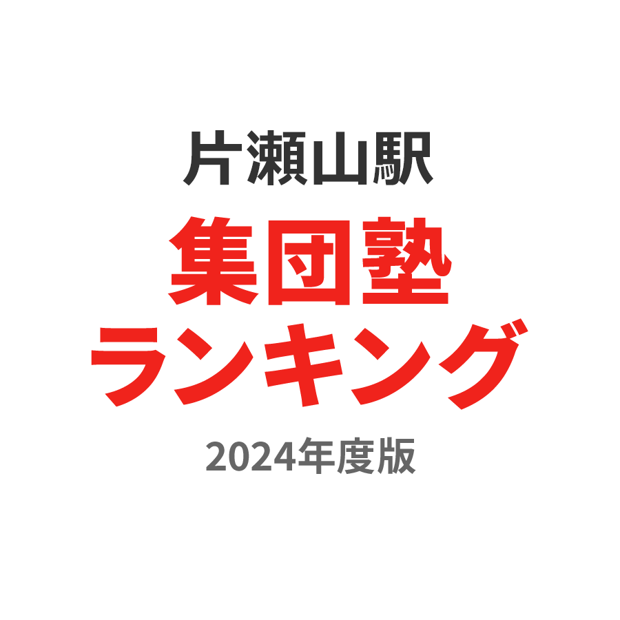 片瀬山駅集団塾ランキング高2部門2024年度版