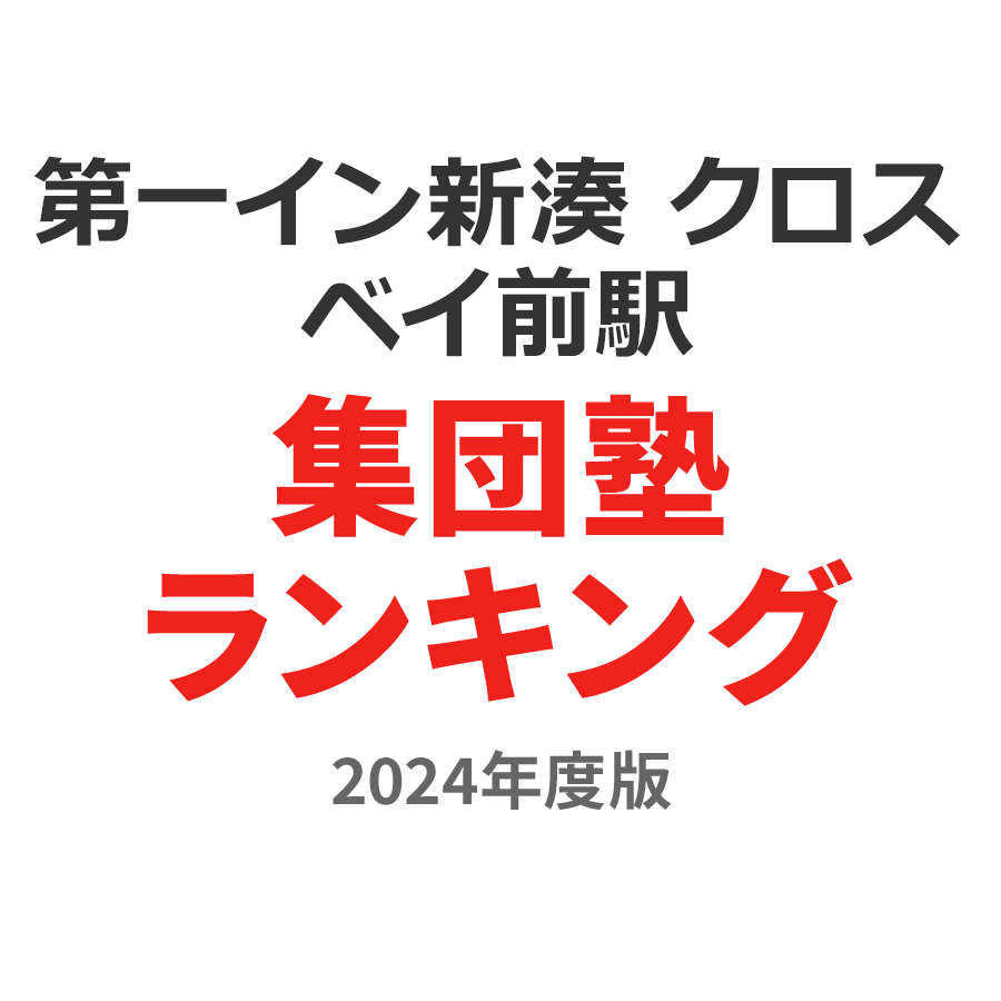 第一イン新湊 クロスベイ前駅集団塾ランキング中3部門2024年度版