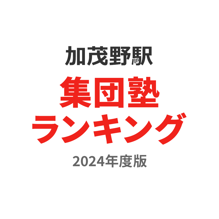 加茂野駅集団塾ランキング高2部門2024年度版