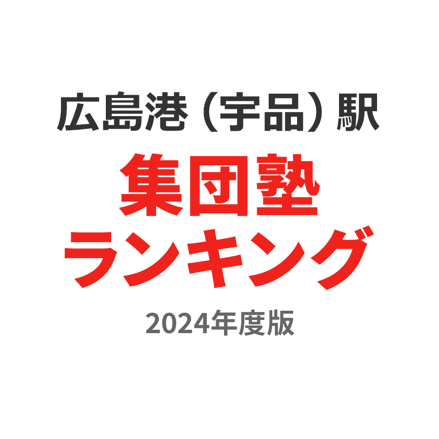 広島港（宇品）駅集団塾ランキング高1部門2024年度版