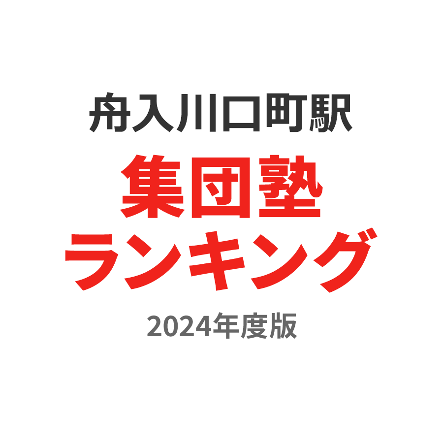 舟入川口町駅集団塾ランキング小6部門2024年度版