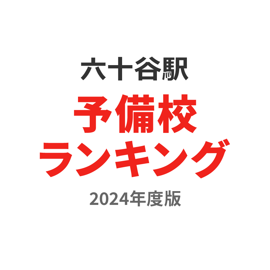 六十谷駅予備校ランキング2024年度版