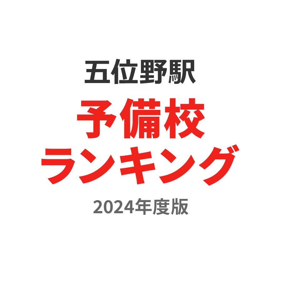 五位野駅予備校ランキング2024年度版