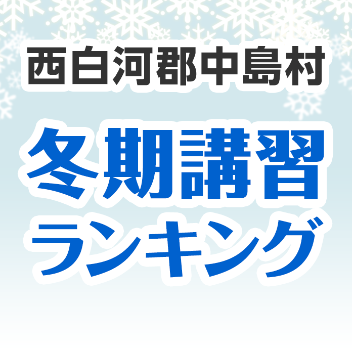 西白河郡中島村の冬期講習ランキング