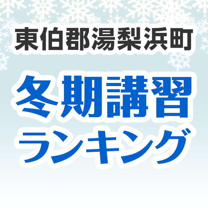 東伯郡湯梨浜町の冬期講習ランキング