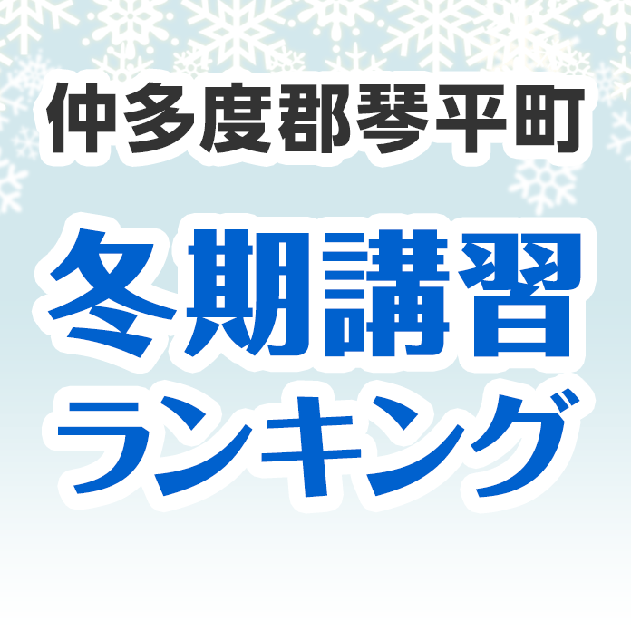 仲多度郡琴平町の冬期講習ランキング