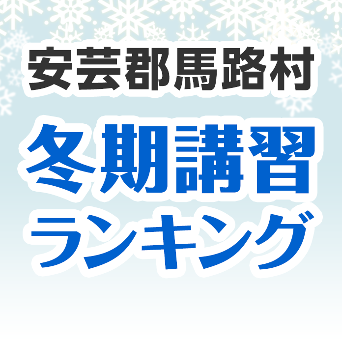 安芸郡馬路村の冬期講習ランキング