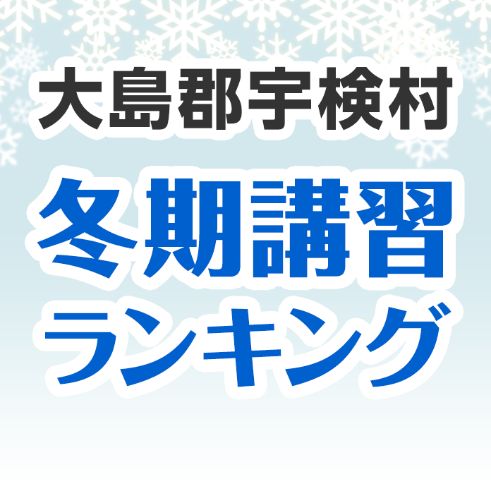 大島郡宇検村の冬期講習ランキング