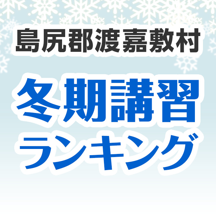 島尻郡渡嘉敷村の冬期講習ランキング