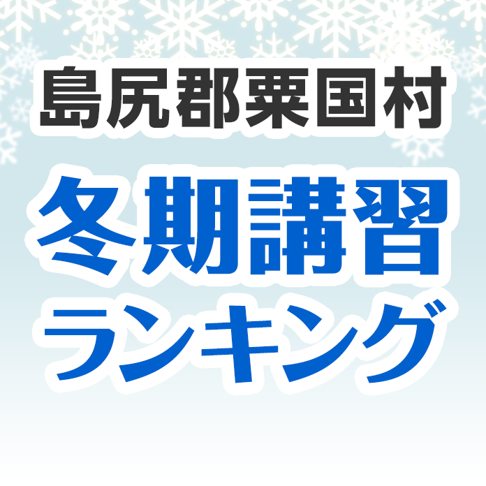 島尻郡粟国村の冬期講習ランキング